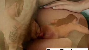 Dana takes Wolf Hudson's brutal anal pussy pounding cumshot blast