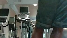 21-Year-Old Athletic Cutie Works Out Naked in Dorm for Daddy