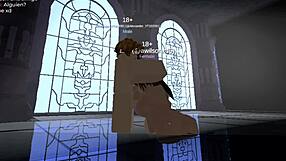 i get fucked hard right in roblox cathedral by horny strangers