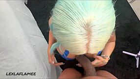 Braceface Prettyface Lex Laflamee Gulps Multiple Cum Shots. Close-Up Facial Compilation