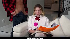 rion king freeuses skinny blonde stepsister's tight pussy with monster cock