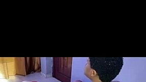 Chubby mature brunette's huge pussy lips gush from monster cock domination!