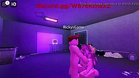 Barely legal nerd virgin slut chokes on monster cock blowjob