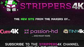 Redhead's Fat Lips and Pussy Stuffed by Monster Cock