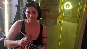 Ever wonder how this milf's smooth pussy takes raw cock in wild gangbang?