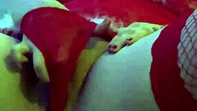 laina marie fingers and dildos lingerie-clad pussy to squirting cum blast.