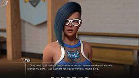 Big Ass Emo Athletic Girl Rages Into Hardcore Angry Fuck