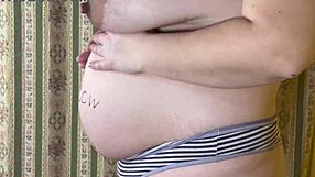 oops pregnant again but whose baby is in my fat belly this time??