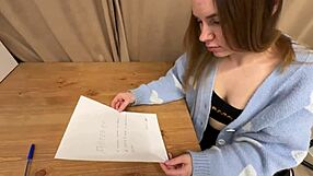 milf signed contract now she's landlord's deepthroat creampie toy pov