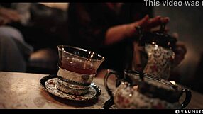 japanese vampire babe rikako gets preyed on by nerdy leana 😈 turns lesbian demon 👻