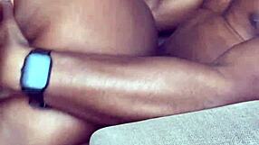 big ass ebony shakes reverse cowgirl on my cock before i send him back to his wife!