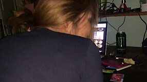 Want me roughly licking this redhead's sloppy wet pussy POV?