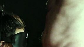 kinky pov sex kitten slurps cum swapping jizz load facial after deep blowjob sucking!