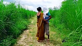 desi bhabhi gets hot sex in jungle outdoors 🌿💦