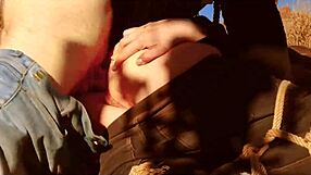 my big-ass blonde slave rebel rhyder's asshole gets whipped then rough fucked atm in outdoor usa dirt piss bdsm