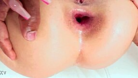 damn this 4vs1 gangbang anal creampie wrecks her no tears