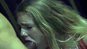 Stranded Amateur Teen 18+ Bent Over and Roughfucked Outside!