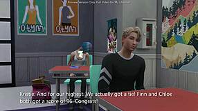 oh man that asian anime teacher gets bent over creampied by student in 3d