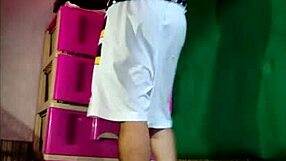 Naughty stepson tricks horny milf mother-in-law into homemade fuck tape