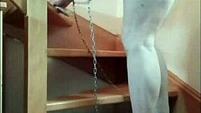 Bound French Maid Degraded Hard in Master's Office Dungeon