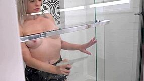 damn that wet blonde teen stepsis jamie jett slurps cock then gets pounded pov