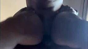 big ass ebony shakes reverse cowgirl on my cock before i send him back to his wife!