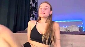 super close up on this tight teen pussy getting fucked deep inside