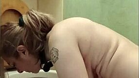 Bound French Maid Degraded Hard in Master's Office Dungeon