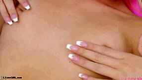 Hey daddy, watch this blonde teen beauty strip and show off her petite sexy body during hot casting interview on sofa