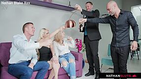 natasha nice and christina shine take office dp anal pounding