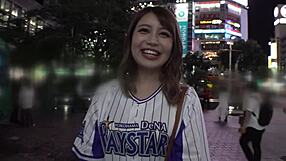 oiled japanese babe's juicy ass rides cock in every position