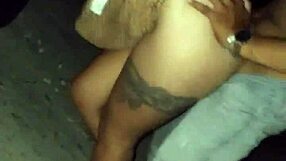 horny latina puta gets fucked hard outdoor public beach by tattooed stud