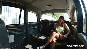 italian tourist hops in taxi for wild czech party sex 🚀🍆