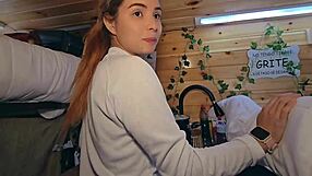 public sex explodes in van as soles run wild on throbbing cock