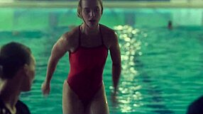 Clara Galle's Sexy Blonde Athlete Body in Steamy Olympic Celebrity Compilation Part 1