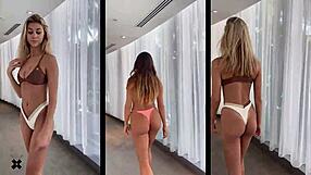 Boutinela bikini teases in hottest compilation six