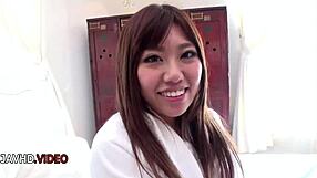 chisa hoshino fucked hard blows lover shaved pussy frenzy!