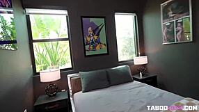 Stepfamily MILF Mother-in-Law Joins Taboo Makeup Threesome Sex Romp