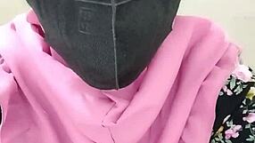 Arab Big Tits Step Sis Hijab Masturbates Juicy Pussy Dildo for Boyfriend?