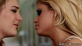 high-heeled lesbians devour wet snatches in heated girl-on-girl frenzy