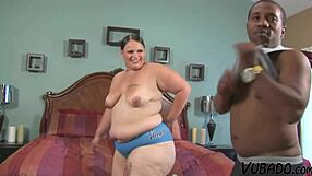 EXTREMELY FAT GRANNY RAILS BBC IN RETRO HARDCORE