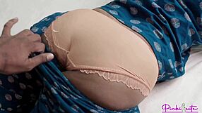 desi sali celebrates anniversary gargling jija's huge creamy mouth surprise