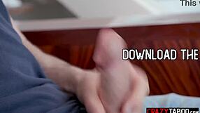 lauren phillips, hot milf stepmom, delivers perfect bj then pounds hardcore