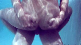 Nuru gel massage slides over his cock for ultimate Asian couple relaxation