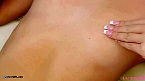 Hey daddy, watch this blonde teen beauty strip and show off her petite sexy body during hot casting interview on sofa