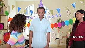 daddy's little gooner teen moans through freeuse family therapy fuck