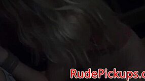 Stranded Amateur Teen 18+ Bent Over and Roughfucked Outside!