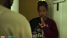 wife sneaks ex hookup while hubby away