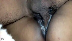 damn she squirts so creamy with that huge creampie filling her emo ass up good
