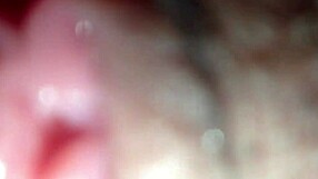 shaved pussy creampied hard till she orgasms wet